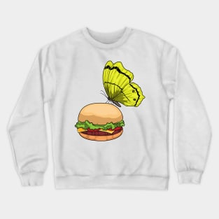 Butterfly Burger Crewneck Sweatshirt